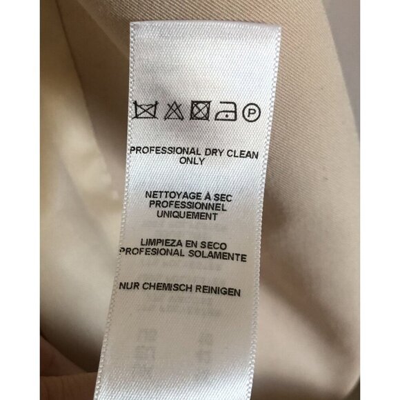 Asos Light Pink Open Front Blazer Womens Size 10 Professional Office Feminine - Picture 6 of 8